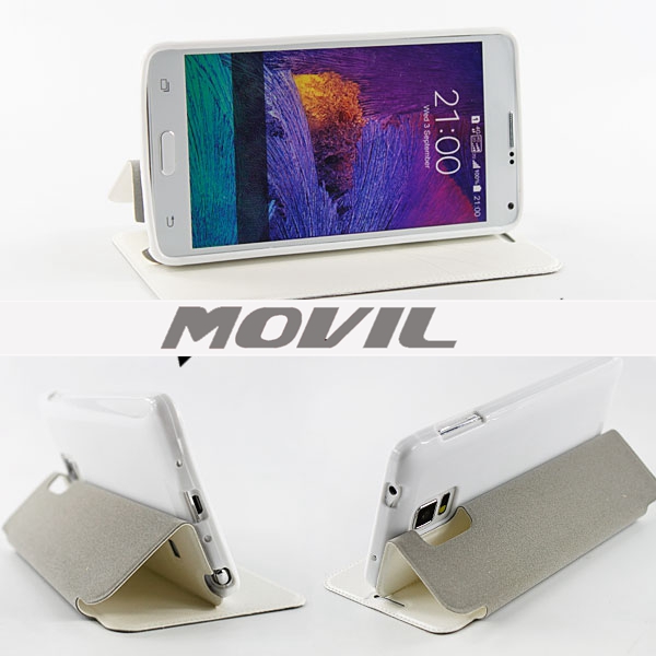 NP-2077 pu tpu funda para Samsung Galaxy Note 4-5